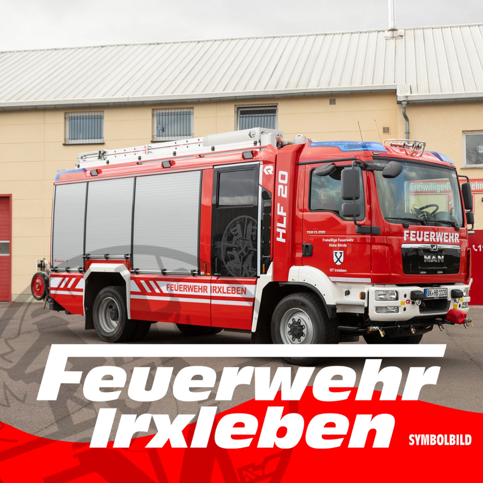 Feuerwehrfahrzeug der FF Irxleben