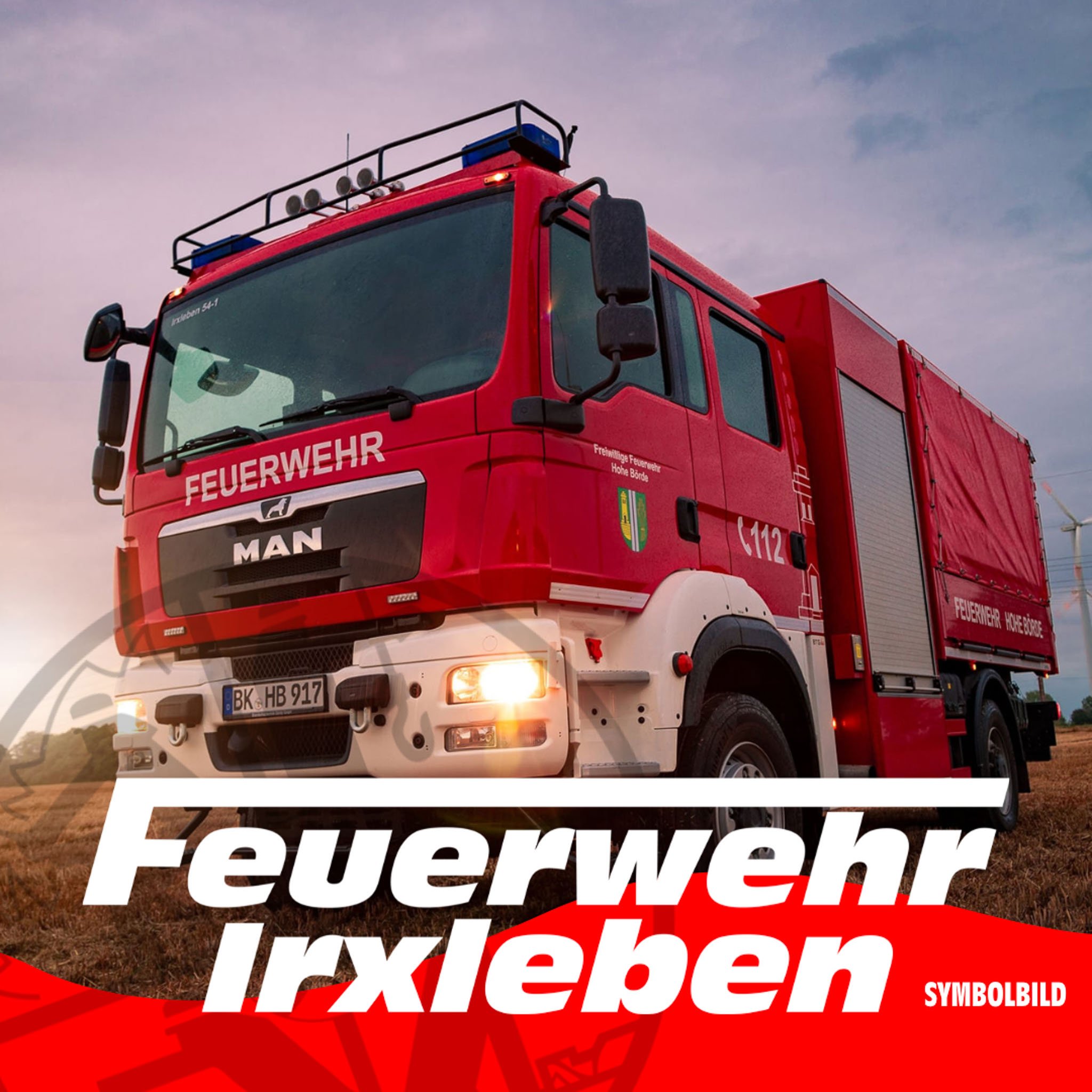 Feuerwehrfahrzeug der FF Irxleben